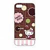 Hello Kitty SAN-155KTD iPhone SE / 5 / 5S Silikon Klf - Resim: 3
