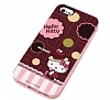 Hello Kitty SAN-155KTD iPhone SE / 5 / 5S Silikon Klf - Resim: 2