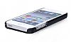 Hoco iPhone SE / 5 / 5S Lux Siyah Deri Klf - Resim: 1