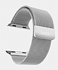 Hoco Apple Watch Milanese Loop Silver Metal Kordon (42 mm) - Resim: 1
