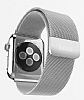 Hoco Apple Watch Milanese Loop Silver Metal Kordon (42 mm) - Resim: 2