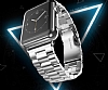 Hoco Apple Watch Silver Metal Kordon Kordon 42 mm (Klf Hediyeli) - Resim: 9
