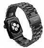 Hoco Apple Watch Siyah Metal Kordon 42 mm (Klf Hediyeli) - Resim: 2