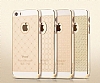 Hoco iPhone SE / 5 / 5S Defender Desenli Gold Kristal Klf - Resim: 3