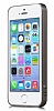 Hoco iPhone SE / 5 / 5S Ultra nce Dark Silver Rubber Klf - Resim: 2