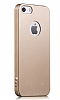 Hoco iPhone SE / 5 / 5S Ultra nce Gold Rubber Klf - Resim: 2