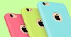 Hoco Juice iPhone 6 Plus / 6S Plus Pembe Silikon Klf - Resim: 1