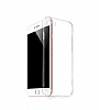 Hoco Light Series iPhone 7 / 8 effaf Silikon Klf + Siyah Cam Ekran Koruyucu - Resim: 2