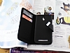 HTC Desire 500 Czdanl Standl Siyah Deri Klf - Resim: 1