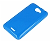 HTC Desire 516 Mavi Silikon Klf - Resim: 3