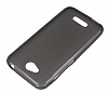 HTC Desire 616 effaf Siyah Silikon Klf - Resim: 1