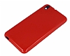 HTC Desire 816 Krmz Silikon Klf - Resim: 2