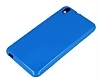HTC Desire 816 Mavi Silikon Klf - Resim: 2