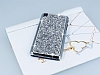 HTC Desire 816 Metal Kenarl Tal Silver Rubber Klf - Resim: 1