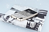 HTC Desire 820 Tal Geili Siyah Silikon Klf - Resim: 2