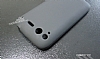 HTC Desire S Siyah Rubber Klf - Resim: 4