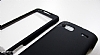 HTC Desire Z iftli Siyah Rubber Klf - Resim: 2