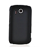 HTC Explorer Siyah Sert Rubber Klf - Resim: 1