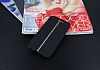 HTC One A9 Kadife Dokulu Siyah Silikon Klf - Resim: 1