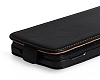 HTC One Dik Kapakl Siyah Deri Klf - Resim: 6