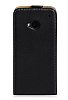 HTC One Dik Kapakl Siyah Deri Klf - Resim: 5