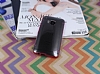HTC One M9 Pembe Silikon Kenarl effaf Rubber Klf - Resim: 1