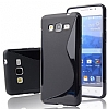 Samsung Galaxy J5 Desenli Siyah Silikon Klf - Resim: 4