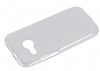 HTC One mini 2 effaf Beyaz Silikon Klf - Resim: 2