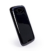HTC One S Parlak Siyah Silikon Klf - Resim: 2