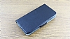 HTC One S Standl Czdanl Siyah Deri Klf - Resim: 2