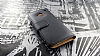 HTC One Siyah Yan Czdanl Klf - Resim: 3