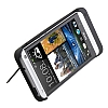 HTC One Standl Bataryal Siyah Klf - Resim: 2