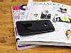 HTC One Ultra nce Siyah Silikon Klf - Resim: 2