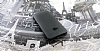 HTC One Ultra nce effaf Siyah Rubber Klf - Resim: 1