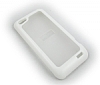 HTC One V Silikon Kenarl effaf Beyaz Sert Mat Rubber Klf - Resim: 2