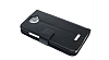 HTC One X Czdanl Standl Siyah Deri Klf - Resim: 4