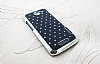 HTC One X Ekose Tal Siyah Sert Rubber Klf - Resim: 1