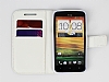 HTC One X Renkli fadeler Standl Czdanl Deri Klf - Resim: 1