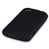 HTC Sensation Siyah Silikon Klf - Resim: 1