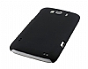 HTC Sensation XL Siyah Sert Rubber Klf - Resim: 2