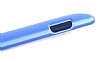 Eiroo HTC Windows Phone 8S Mavi Rubber Klf - Resim: 1