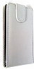 HTC Windows Phone 8x Kapakl Beyaz Deri Klf - Resim: 3