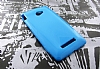 HTC Windows Phone 8x Mavi Silikon Klf - Resim: 2