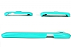 HTC One X Yeil Sert Parlak Klf - Resim: 3