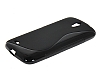 Huawei Ascend G610 Desenli Siyah Silikon Klf - Resim: 4