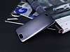 Huawei Ascend G7 Metalik Siyah Silikon Klf - Resim: 2