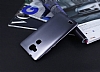 Huawei Ascend Mate 7 Metalik Siyah Silikon Klf - Resim: 2
