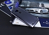Huawei Ascend Mate 7 Metalik Siyah Silikon Klf - Resim: 1