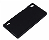 Huawei Ascend P7 Siyah Silikon Klf - Resim: 1