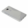 Huawei GR5 Desenli effaf Beyaz Silikon Klf - Resim: 2